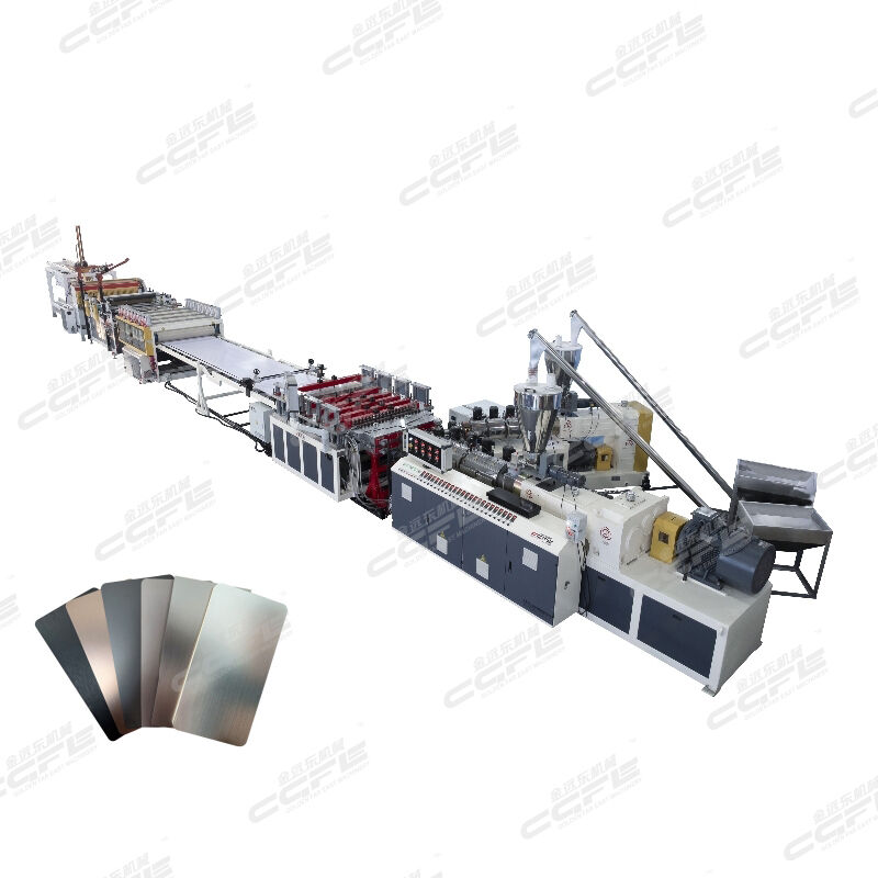 PVC foam board production line