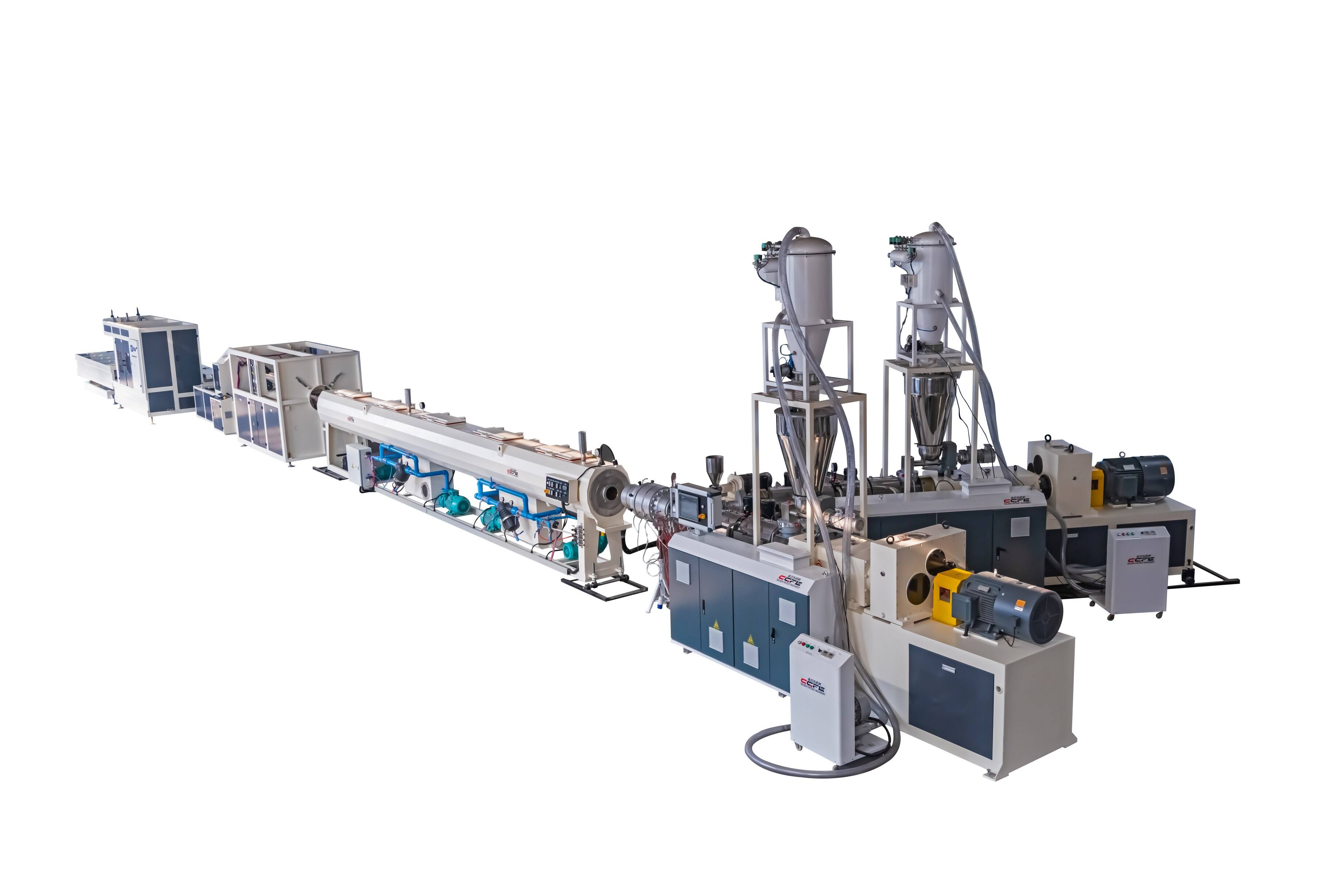 קו ייצור צינורות ליבה מousse PVC 315