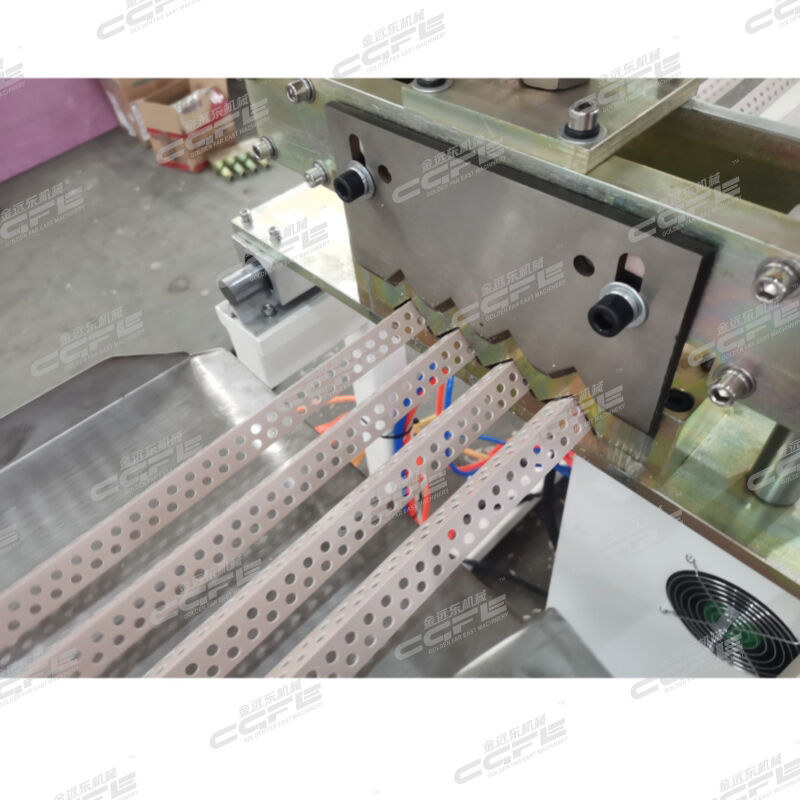 PVC corner profile production line (conical twin screw)
