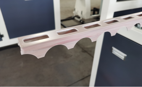 Project of PVC profile corner production line for Kosovo customer