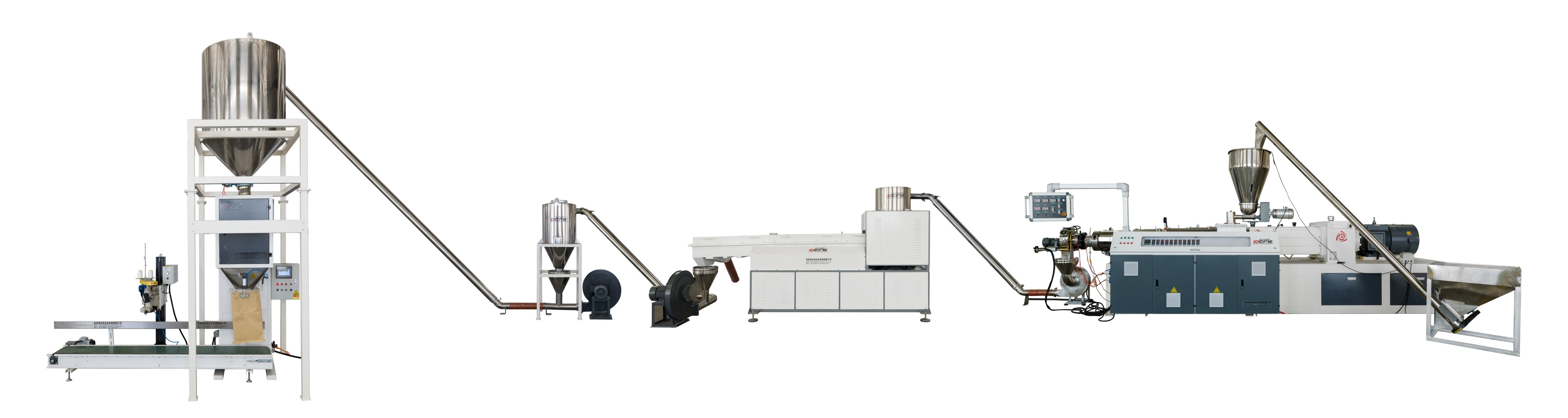 מכונת גרנולציה של PVC SJSZ92