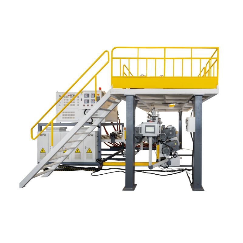 PVC marble sheet production line (4 rollers)
