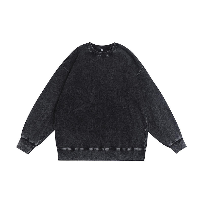 Unisex 350G  Wash Acid Oversized Sweatshirt