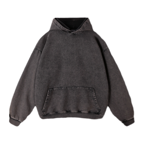 Unisex 425G  Wash Acid Oversized Hoodies