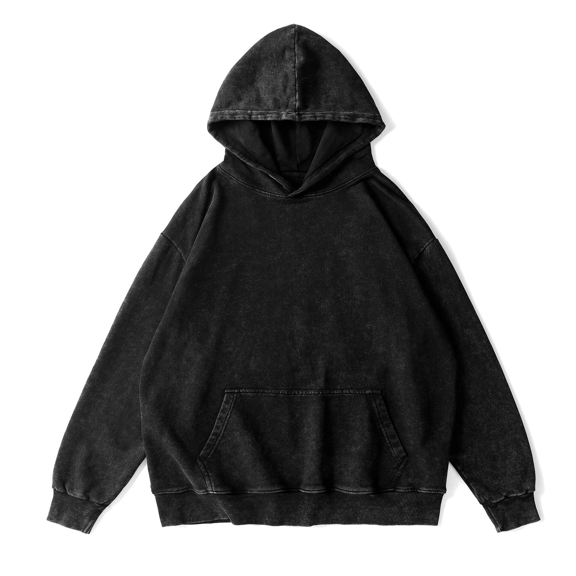 Unisex 350G/450G Wash Acid Oversized Hoodies