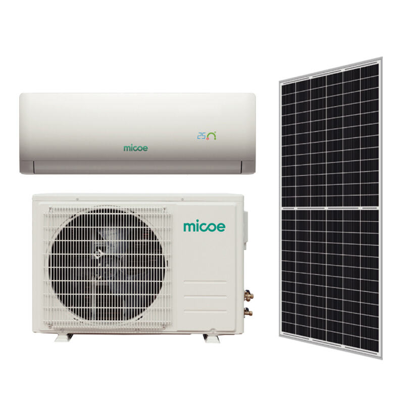 Solhybrid klimaanlæg AC DC