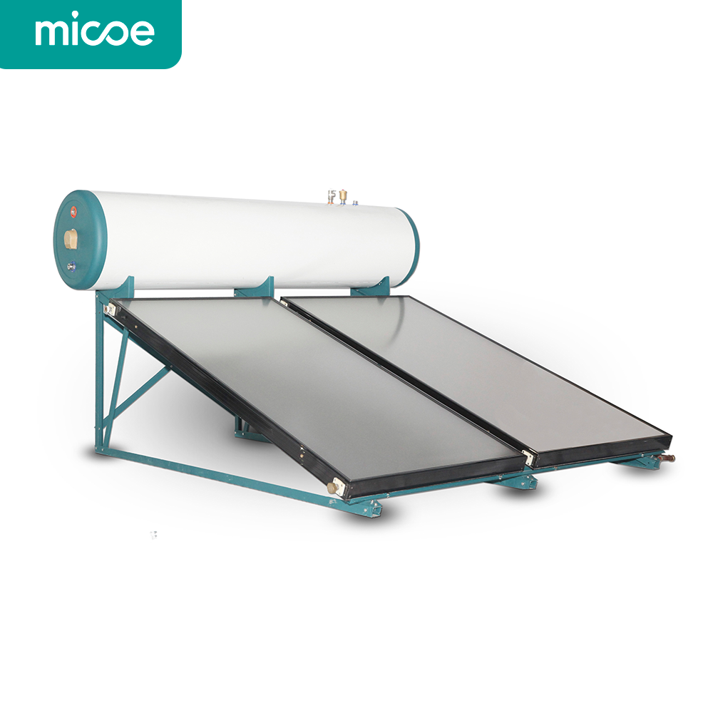 Micoe 150L Tangki Pemanas Air Tenaga Surya Panel Datar Tekanan Tinggi