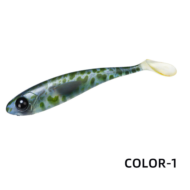 250mm big game soft swimbait PVC Trolling lure 501