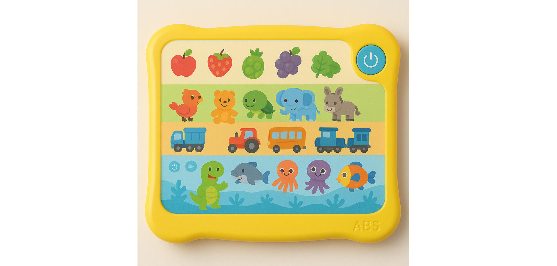 Educational learning tablet