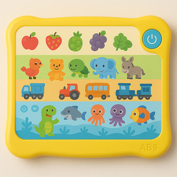 Children's Fun Learning Tablet (ABS Plastic)