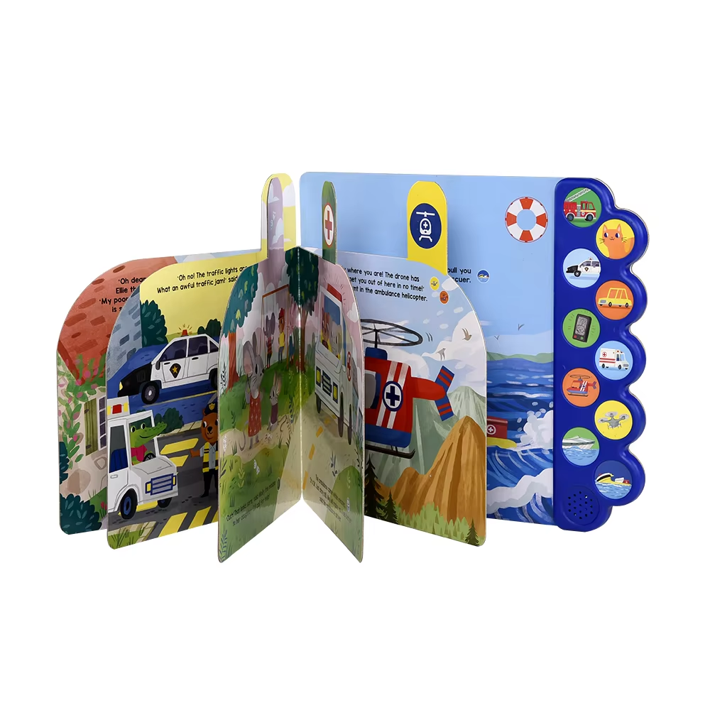 Interactive Touch & Read Picture Book for Kids - Learn Through Play