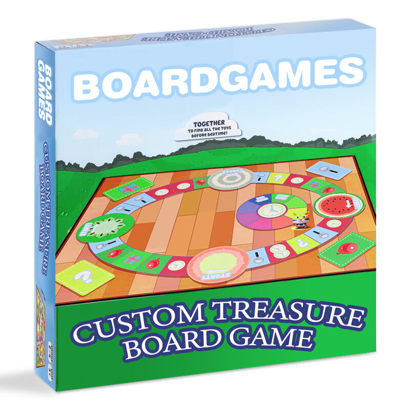 Maze Treasure Thick Qua-fold Cardboard Game Board With Game Pieces Professional Mat Board Game