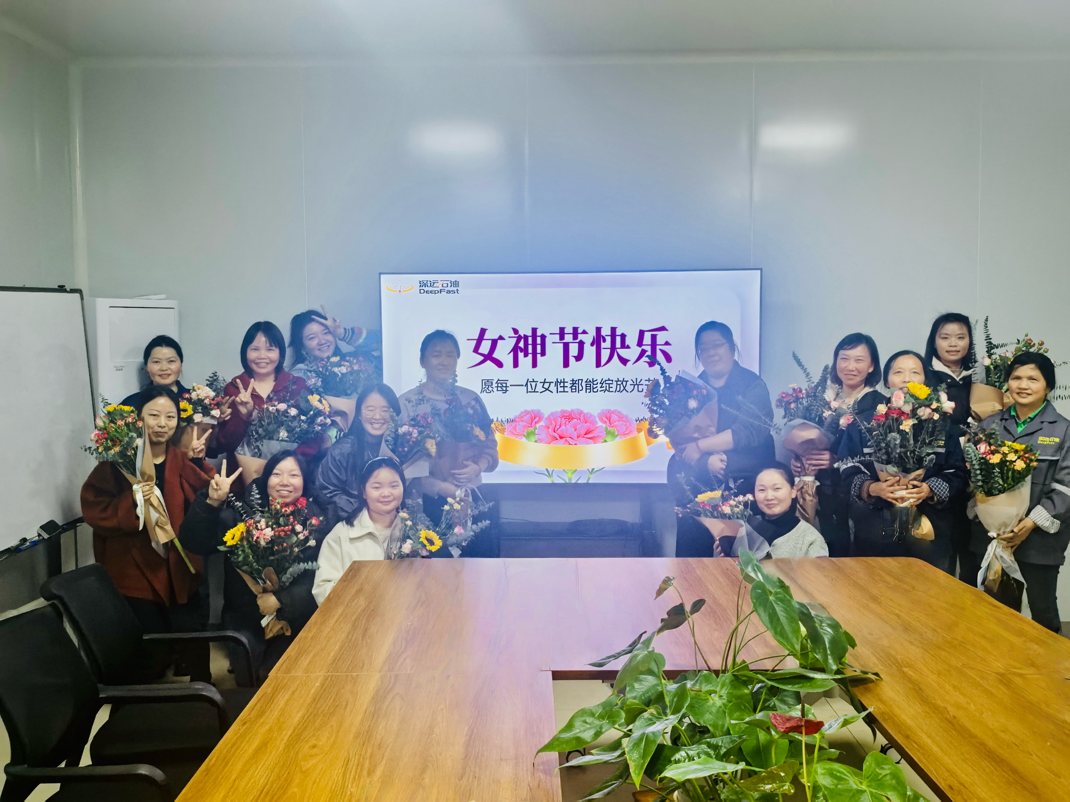 Evento Floral DeepFast Celebra o Dia da Mulher