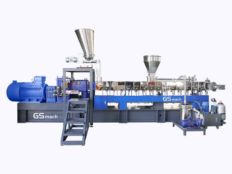 Triple/three Screw Extruder machine