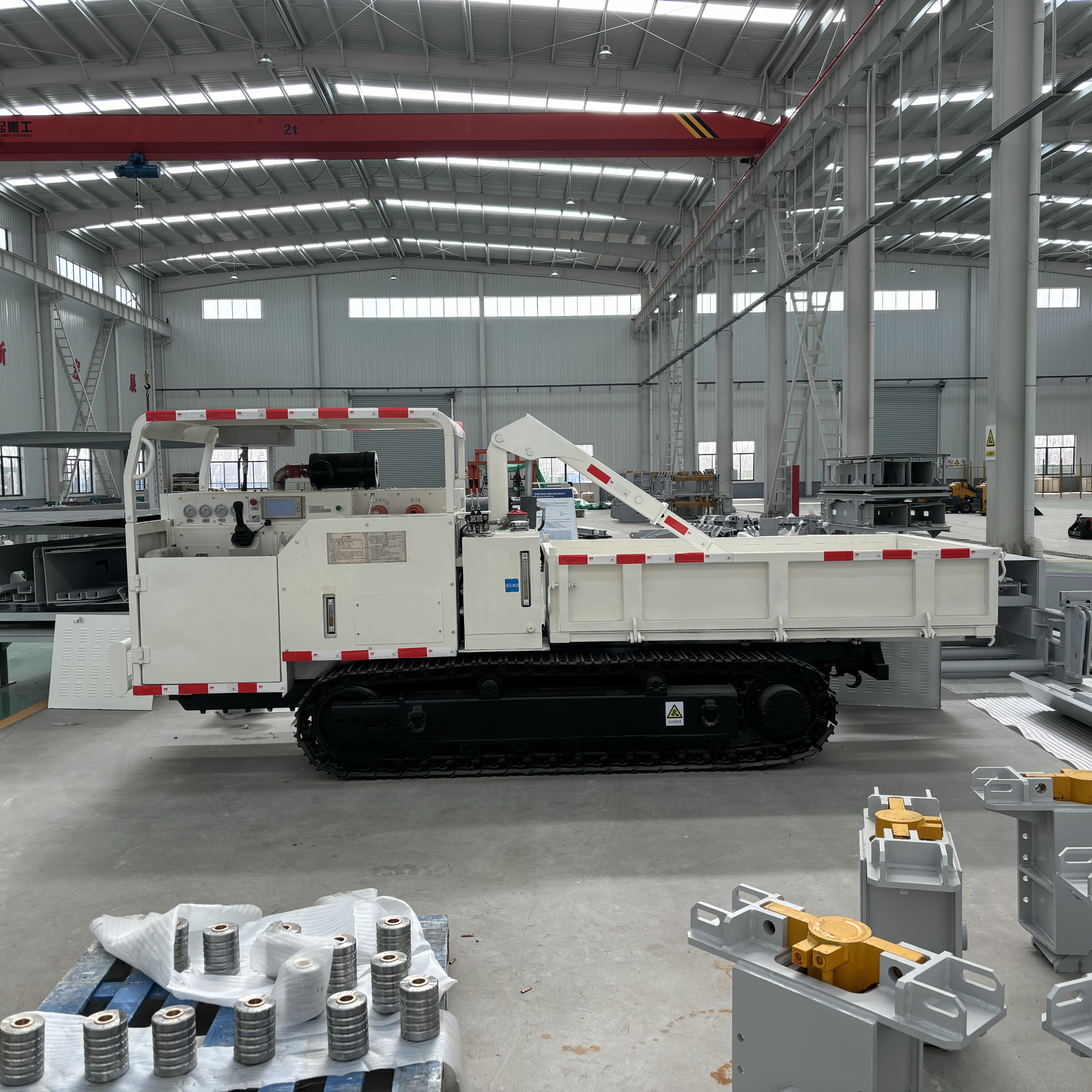Explosion proof tracked vehicle