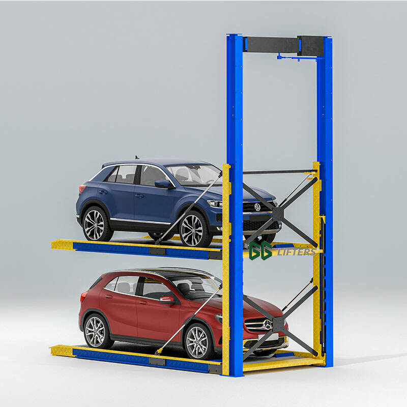 how much does a 2 post car parking lift cost