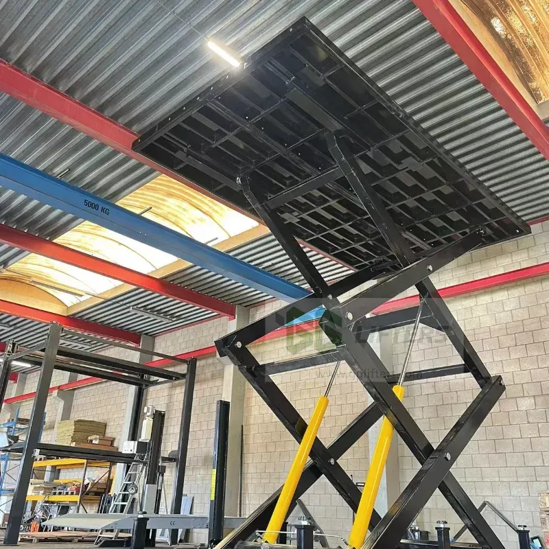 Undeground Scissor Parking Lift