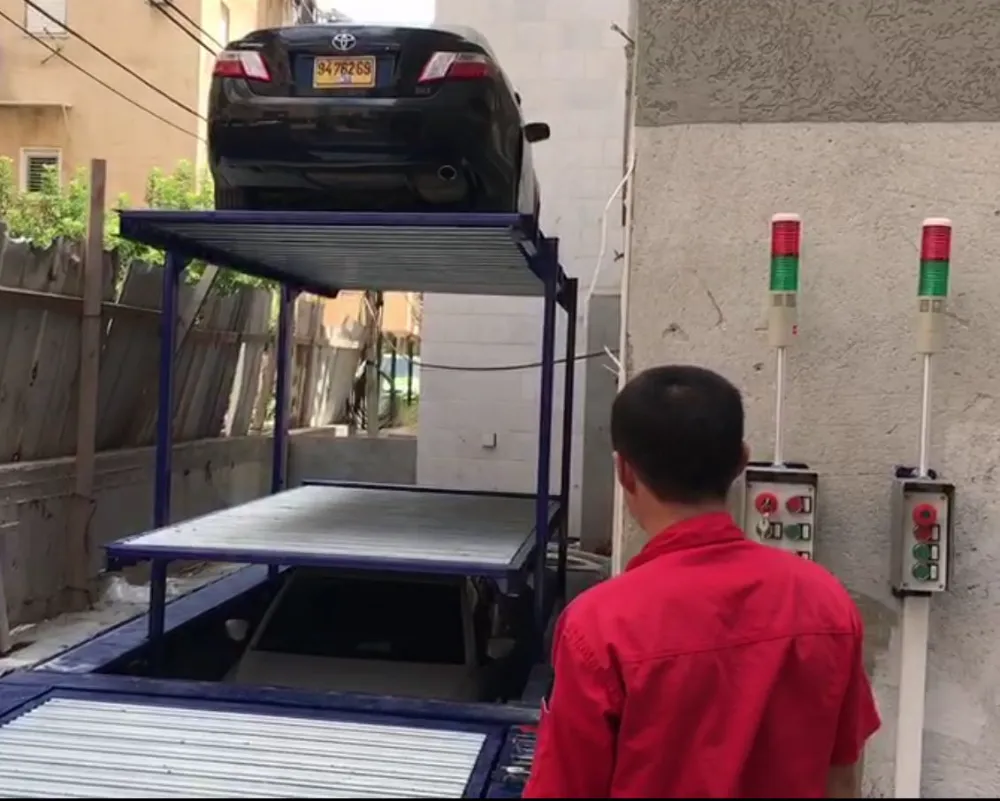 Motor Driven Underground Parking Lift