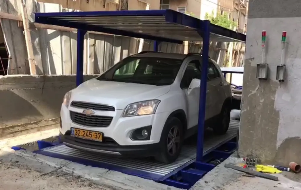 Motor Driven Underground Parking Lift