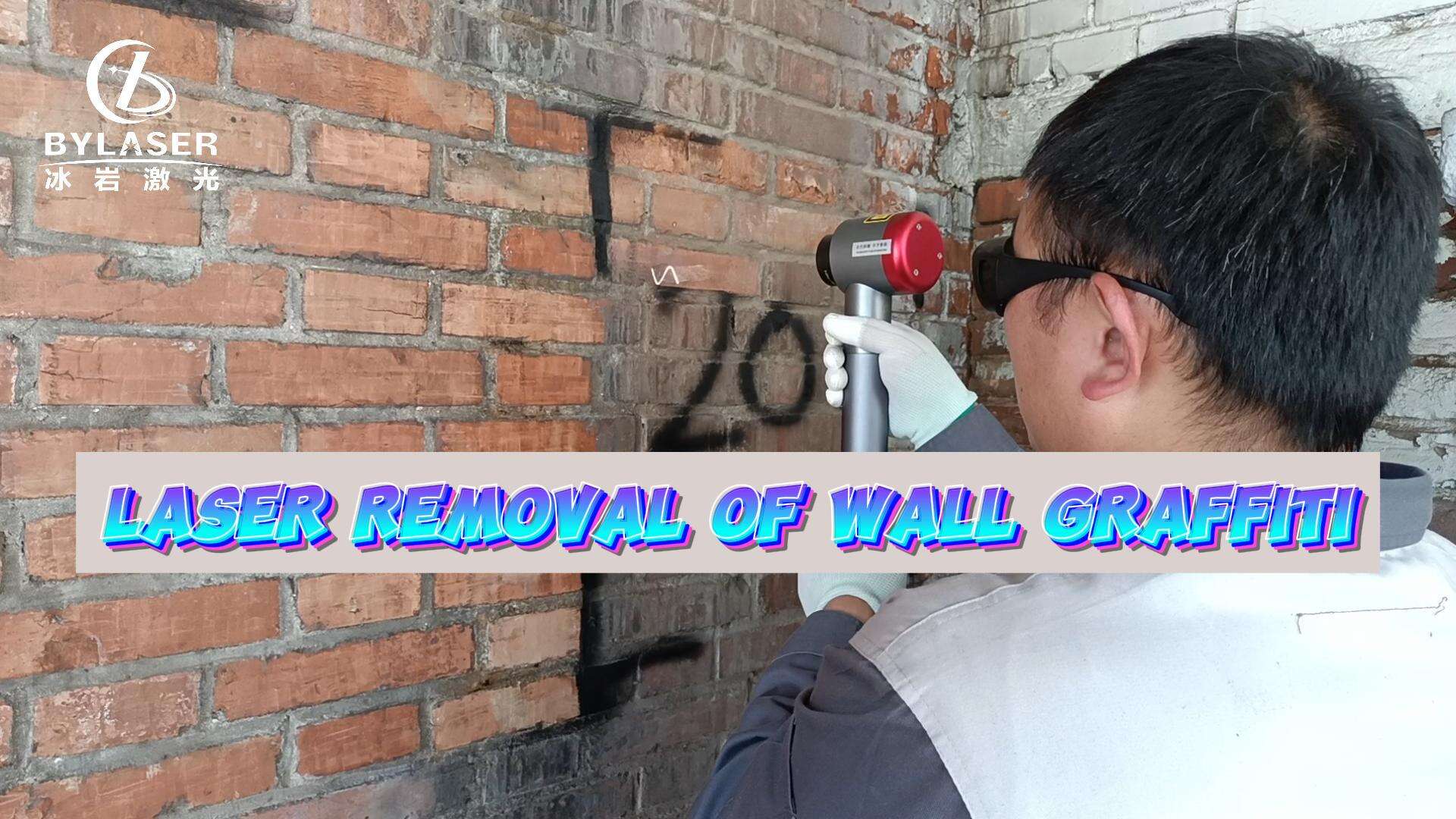 Laser Cleaning machine for GRAFFITI REMOVAL