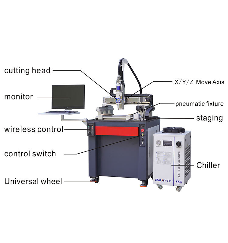 BY Laser Small Metal Laser Cutting Machine manufacture