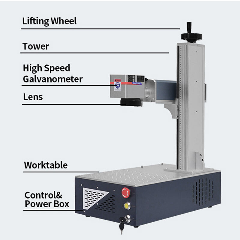 Mini Compact Laser marking machine factory