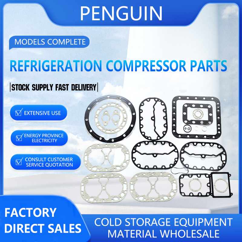 Refrigeration Semi Hermetic Compressor Parts Paper Cardboard Valve Plate Gasket Kits