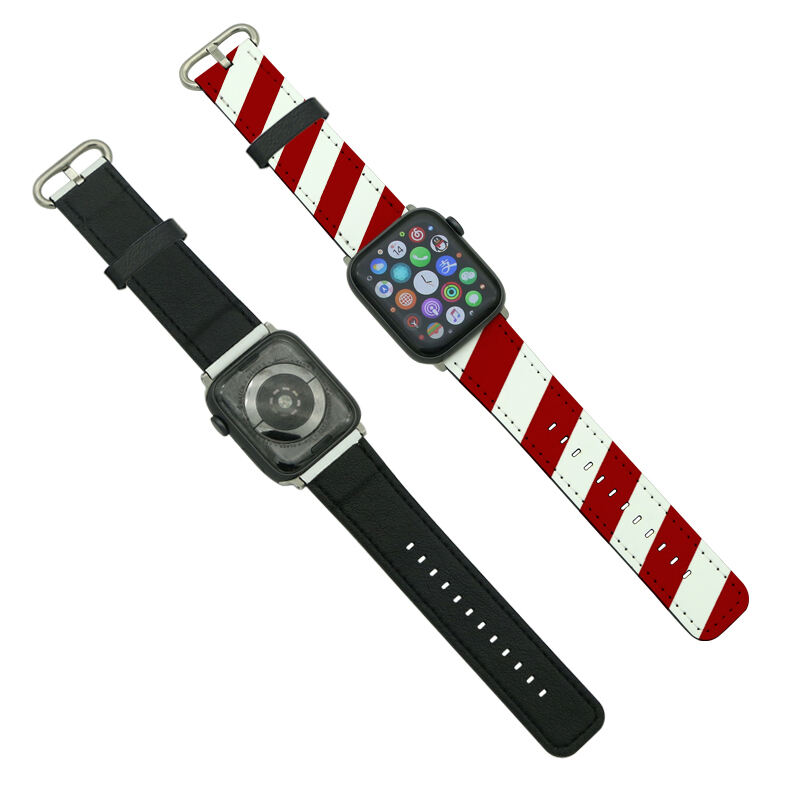 Bracelets pour Apple iWatch en Cuir PU par Sublimation pour Série 4/5-40mm