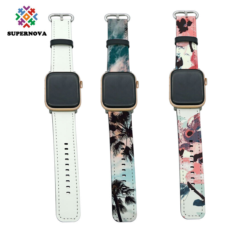 Bracelets pour Apple iWatch en Cuir PU par Sublimation pour Série 1/2/3-38mm