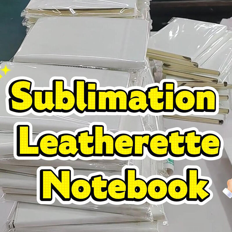 Sublimation leatherette notebook