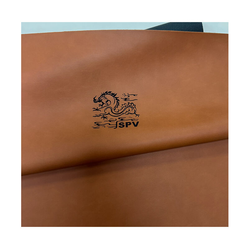 Rawhide/Black PU Cowhide Grain Laserable Leatherette Sheet