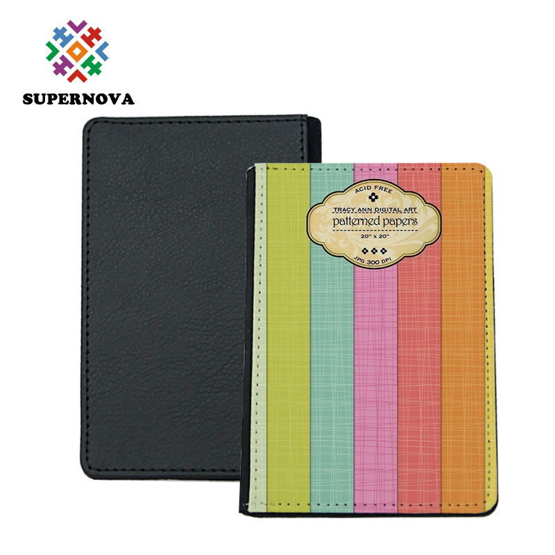 Sublimation Leatherette Passport Case with Inner Lint