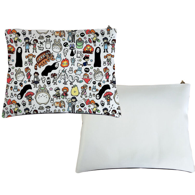 Sac à cosmétiques/sac à crayons en tissu par sublimation - Taille L