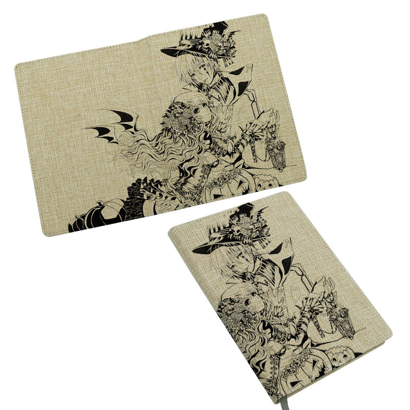 Sublimation Jute Notebook - A4 Size