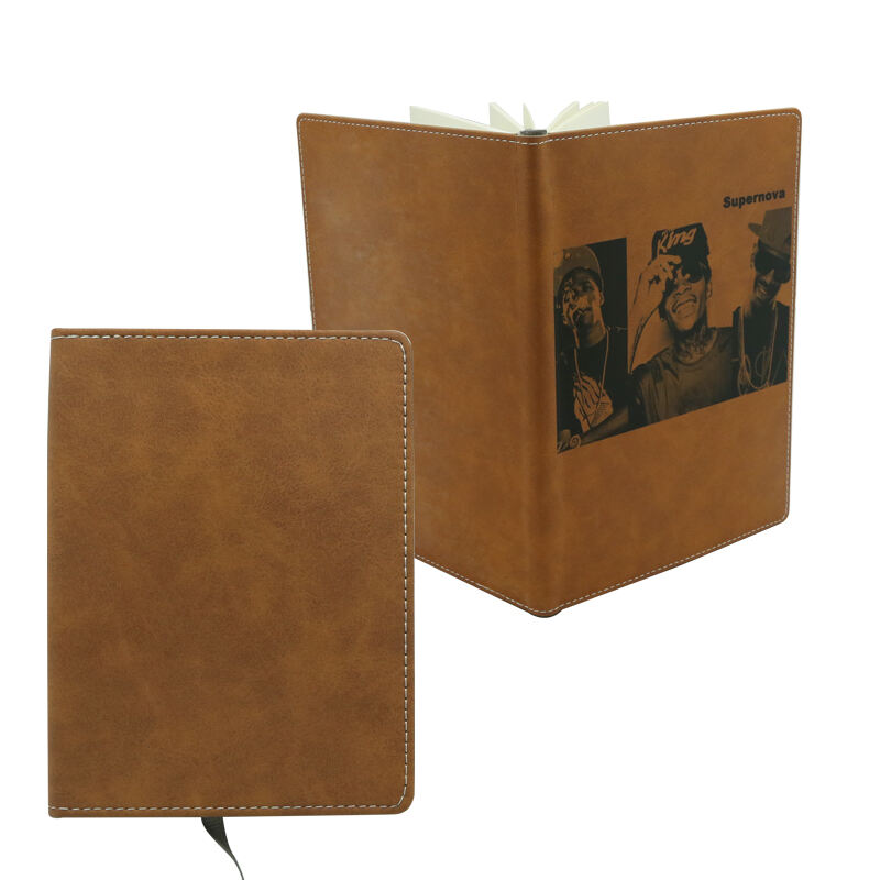 Sublimation Color Leather Notebook - A5 Size