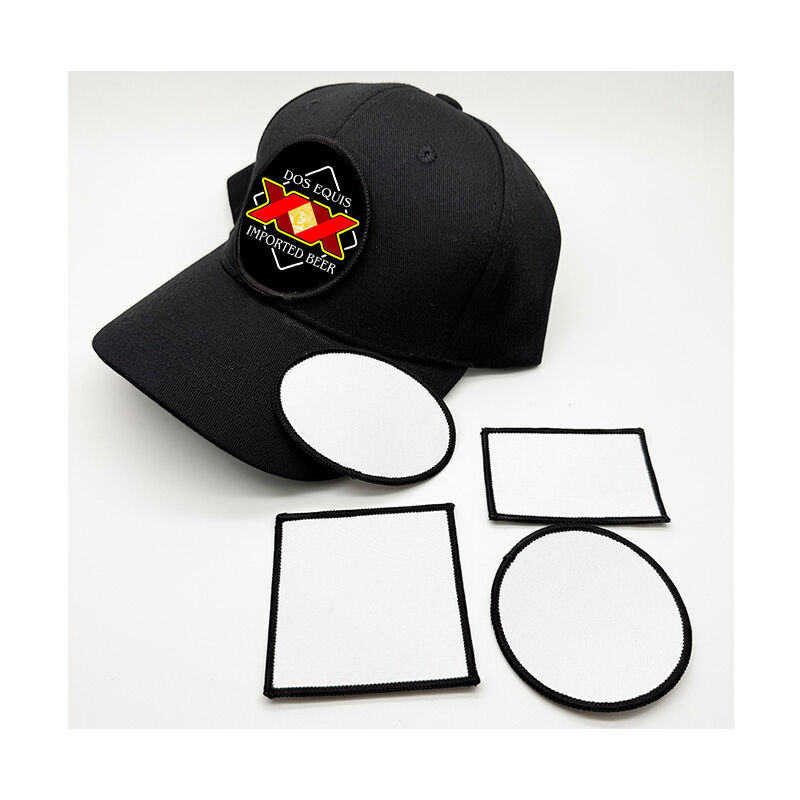 patch en tissu sublimé hexagonal de 3 1/2