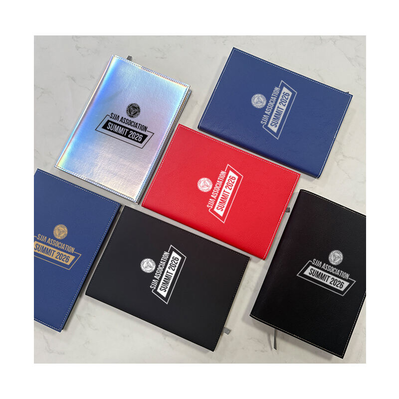 دفتر قابل للتخصيص من الجلد الصناعي للحفر الليزري