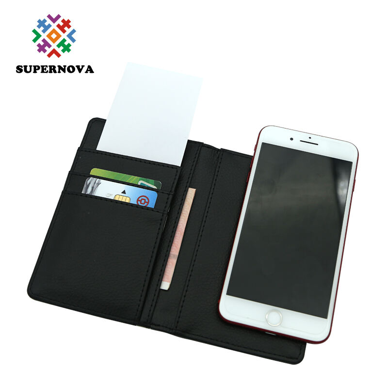 Sublimation Leatherette Passport Case with inner PU Leather