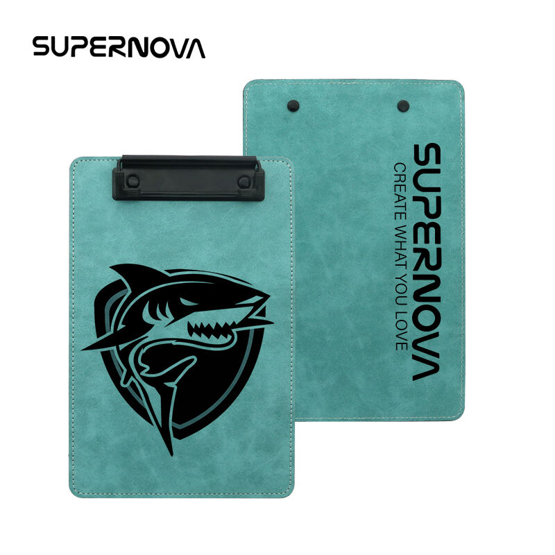Sublimation PU Leather Clipboard with Metal Clip - A5