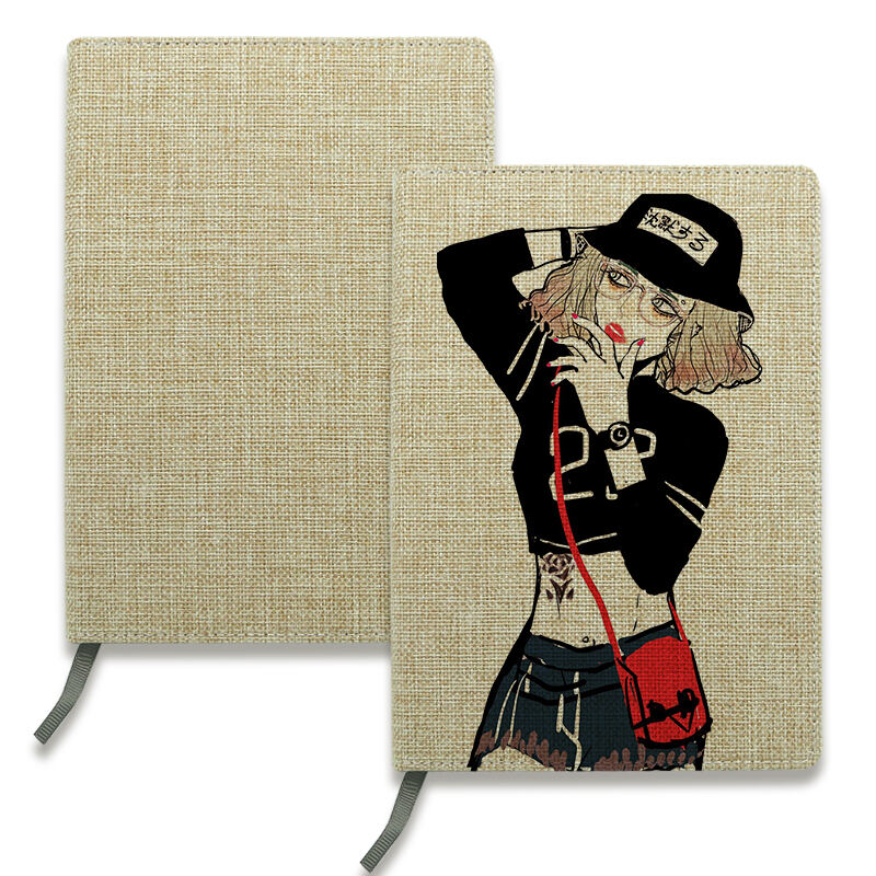 Sublimation Jute Notebook - A5 Size