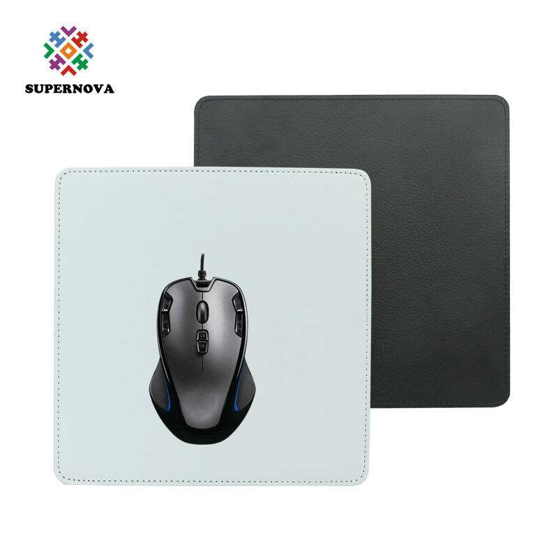 Sublimation Pu Leather Mouse Pad - Square