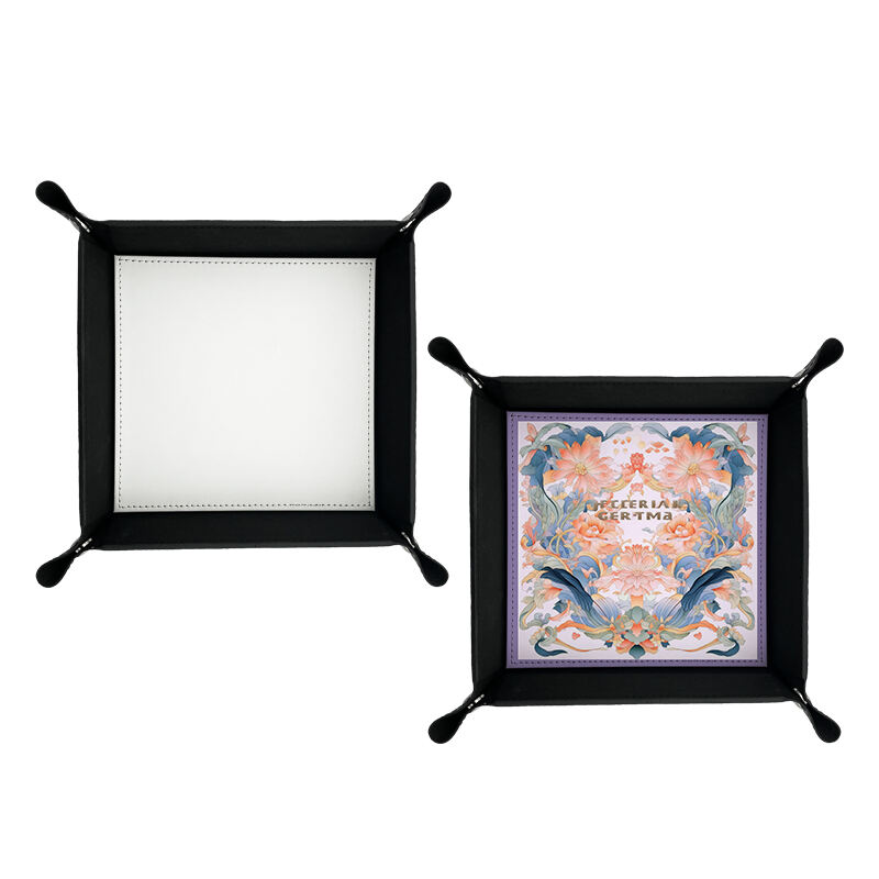 plateau pliant en simili cuir par sublimation 6