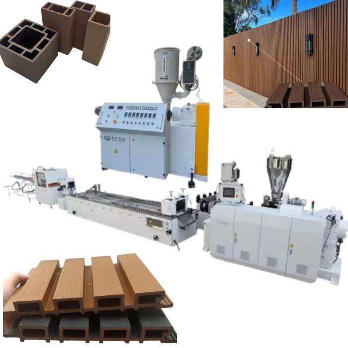 Warumersetzt die PVC-Außen-Wood-Plastic-CoextrusionsanlageallmählichdiePE-Wood-Plastic-Anlage