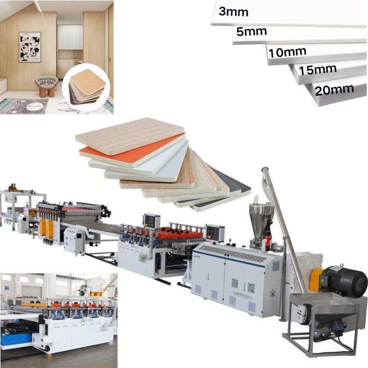 How to produce 3-20mm low-density products and reduce production costs through foam board production lines?