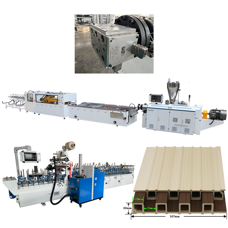 Application of automated stacking racks in PVC Fluted wall panel production lines