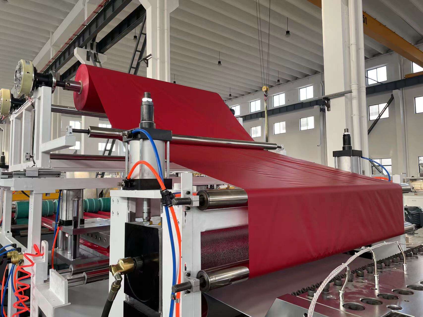 PVC Single /Multi Layer Heat Insulation Corrugated Board Roof Tile Machine