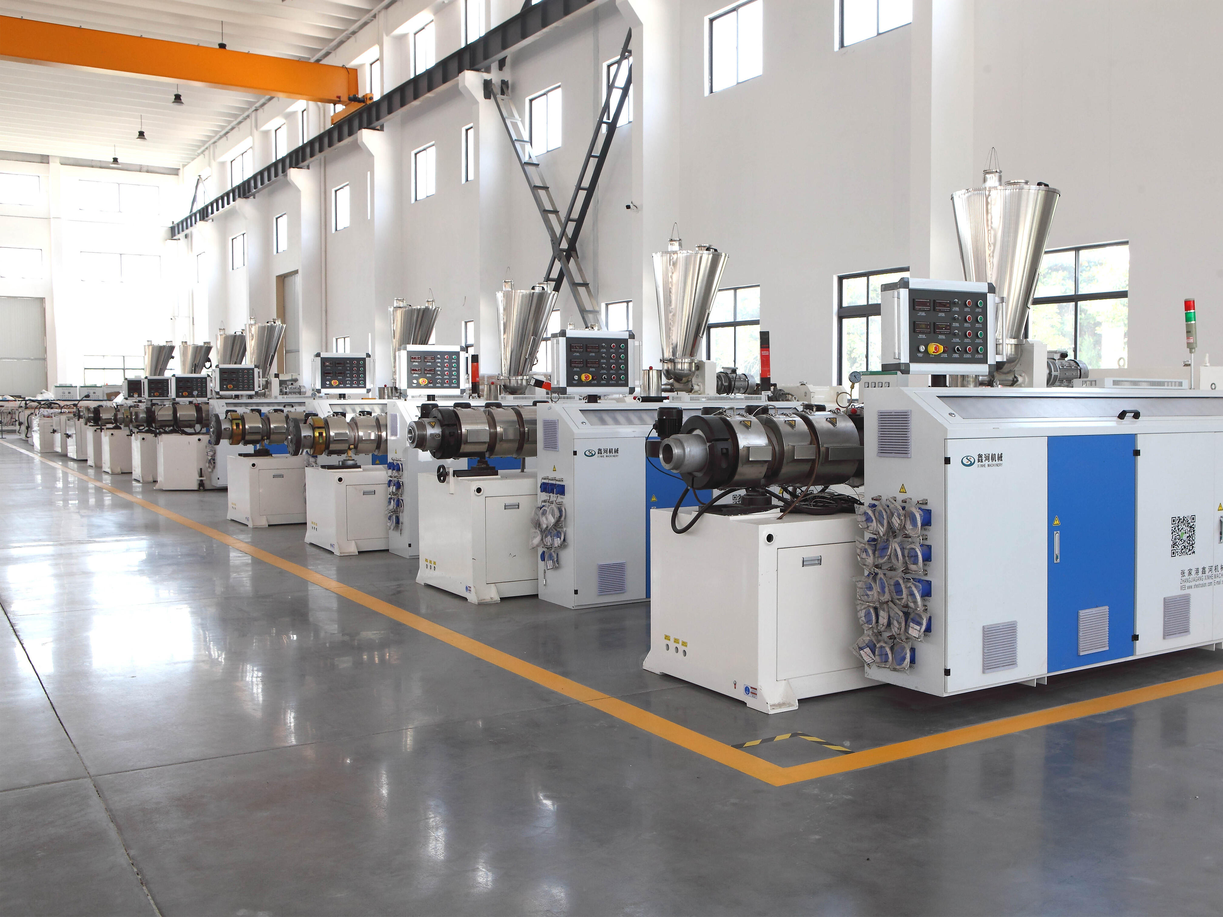 PVC Dual Double-Pipe Water Drain Irrigation Conduit Production Line