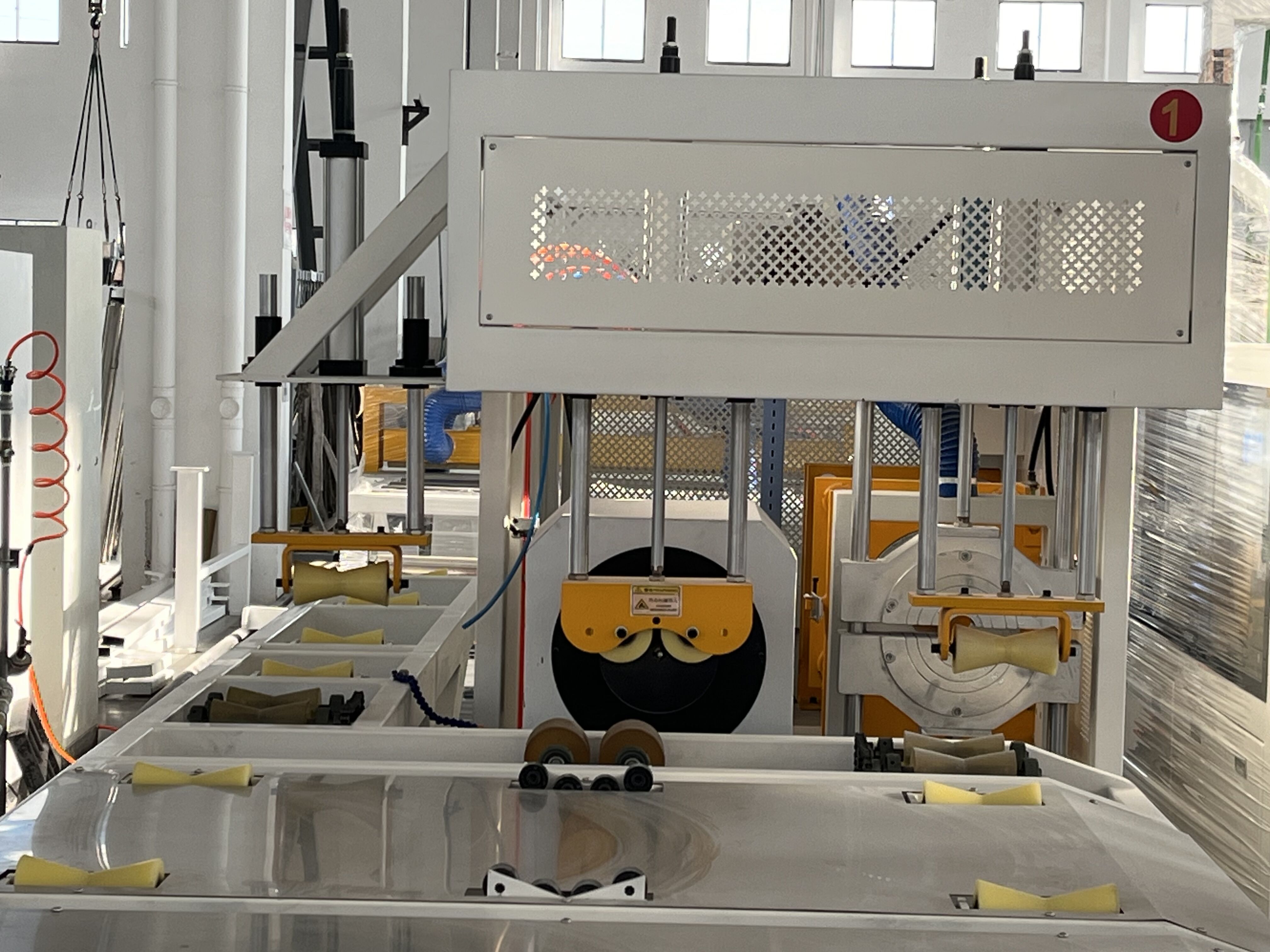 PVC Plastic Pipe Belling Expanding Socket Machine For Pipe Production Line