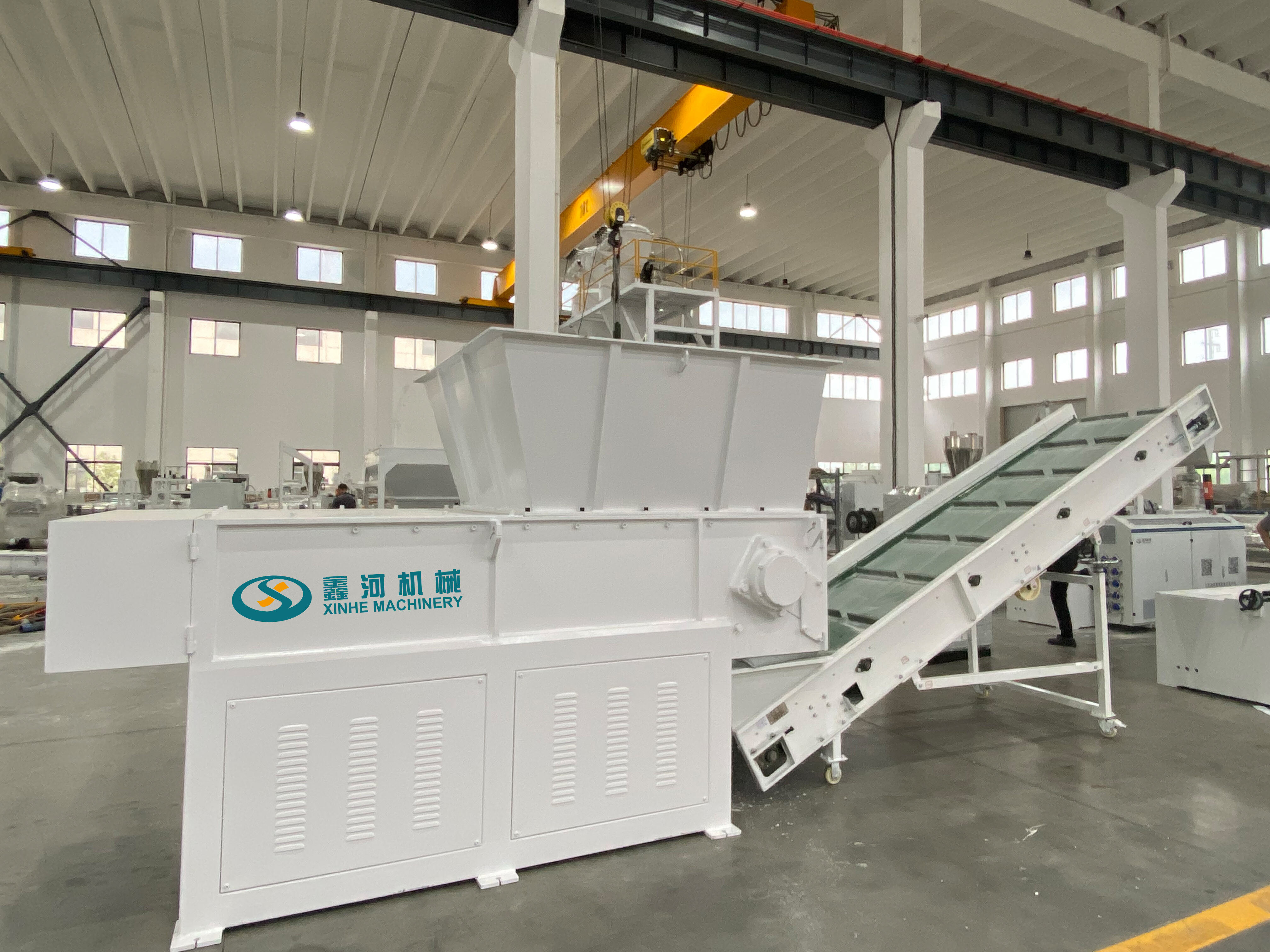 PVC PE HDPE LDPE Plastic Single Shaft Recycling Shredder Machine