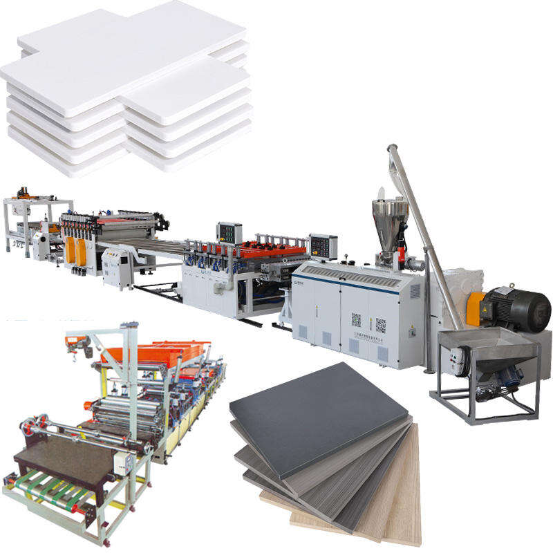 Wie man eine 1220-mm-Schaumstoffplatten-Produktionslinie realisiert, um Werbeplatten-, Schrankplatten- und Holzsperrholzplatten mit einer Dicke von 3–20 mm herzustellen